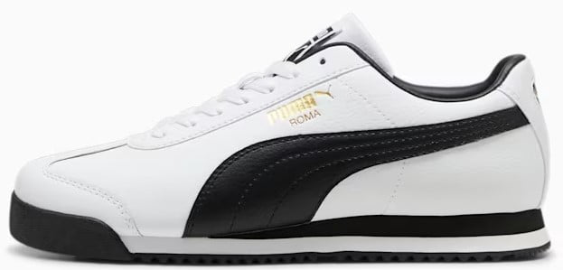 Men's Puma Roma 24 Standard Puma White-Puma Black (396868 01) - 11.5