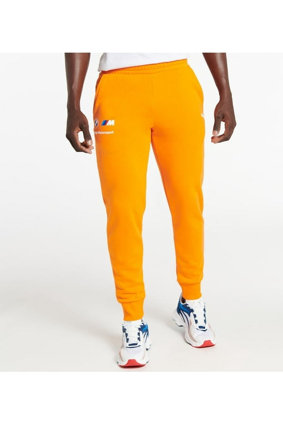 Men's Puma Vibrant Orange BMW MMS ESS Sweatpants - 3XL