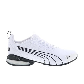 Men's Puma Voltaic Evo Leather Puma White-Puma Black (311976 01) - 14