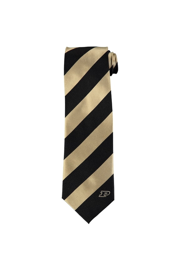 Men's Purdue Boilermakers Regiment Woven Silk Tie