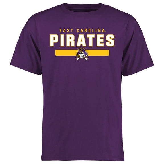Men's Purple East Carolina Pirates Team Strong T-Shirt