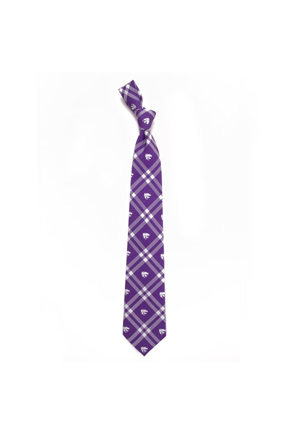 Men's Purple Kansas State Wildcats Rhodes Tie