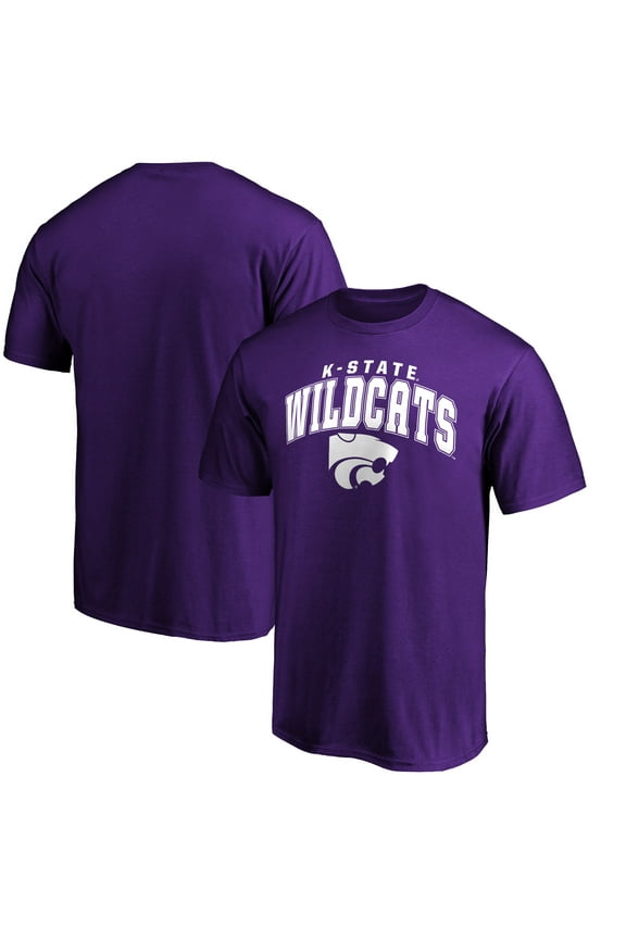 Men's Purple Kansas State Wildcats Steady T-Shirt