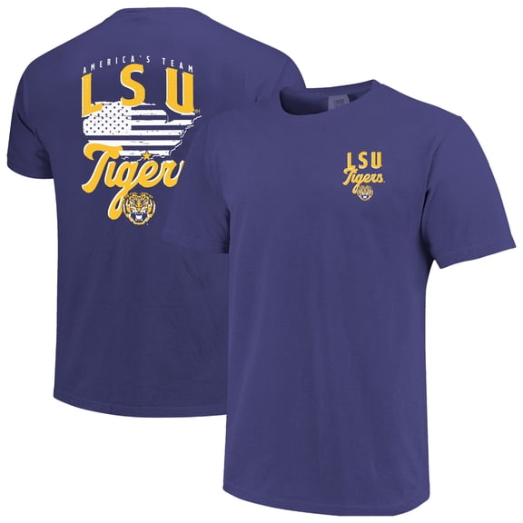 Men's Purple LSU Tigers America's Team T-Shirt