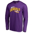 thumbnail image 1 of Men's Purple LSU Tigers Hometown Collection Bayou Bengals Long Sleeve T-Shirt, 1 of 3