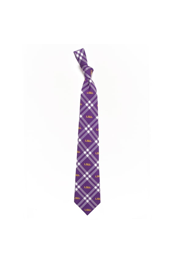 Men's Purple LSU Tigers Rhodes Tie
