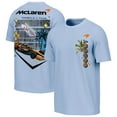 thumbnail image 1 of Men's  Light Blue McLaren F1 Team 2025 Las Vegas Grand Prix Washed T-Shirt, 1 of 3