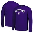 thumbnail image 1 of Men's Purple Northwestern Wildcats Logo Long Sleeve T-Shirt, 1 of 3