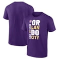 thumbnail image 1 of Men's Purple Orlando City SC Rain or Shine Statement T-Shirt, 1 of 3