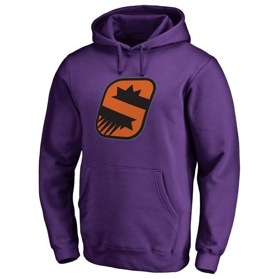 Men's Purple Phoenix Suns Alternate Logo Pullover Hoodie