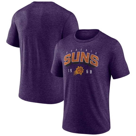 Men's Purple Phoenix Suns Backboard Tri-Blend T-Shirt