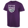 thumbnail image 1 of Men's Purple Sacramento Kings Primary Logo 2 T-Shirt, 1 of 1