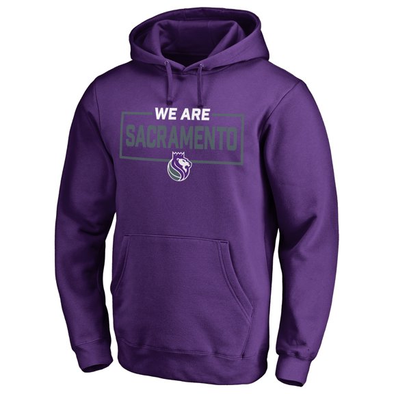 Men's Purple Sacramento Kings We Are Iconic Collection Pullover Hoodie