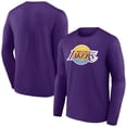 thumbnail image 1 of Men's Purple South Bay Lakers Logo Long Sleeve T-Shirt, 1 of 3