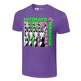 thumbnail image 1 of Men's Purple The Ultimate Warrior Retro T-Shirt, 1 of 1