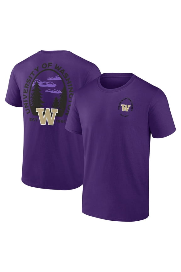 Men's Purple Washington Huskies Regional Outdoors T-Shirt
