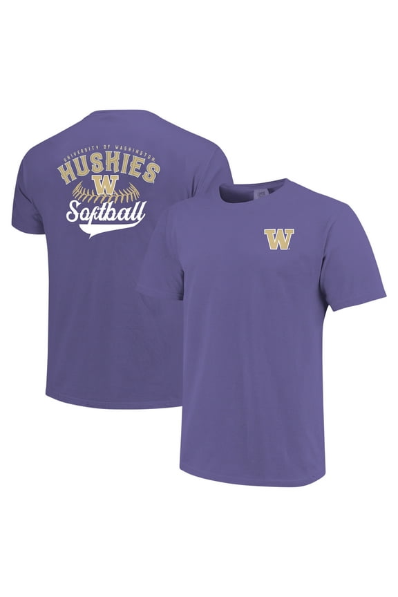 Men's Purple Washington Huskies Softball Walk Off T-Shirt