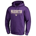 thumbnail image 1 of Men's Purple Washington Huskies Team Unity Baseball Pullover Hoodie, 1 of 3