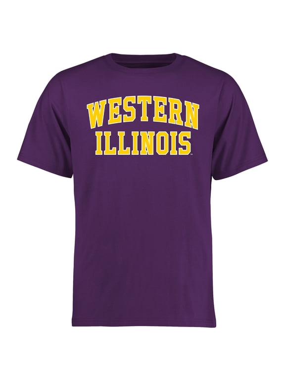 Men's Purple Western Illinois Leathernecks Everyday T-Shirt