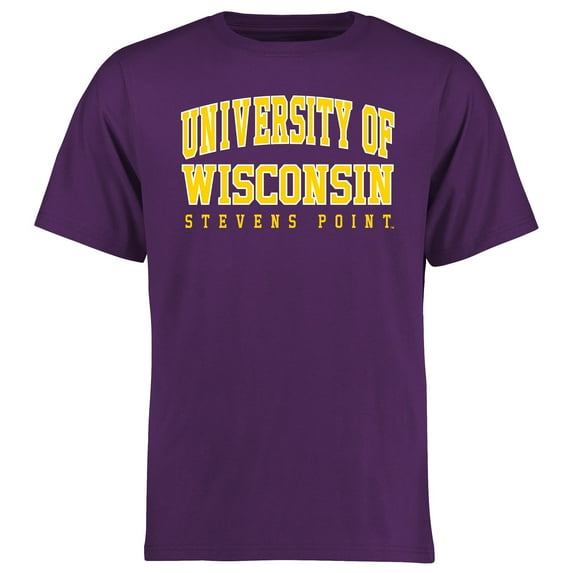 Men's Purple Wisconsin-Stevens Point Pointers Everyday T-Shirt