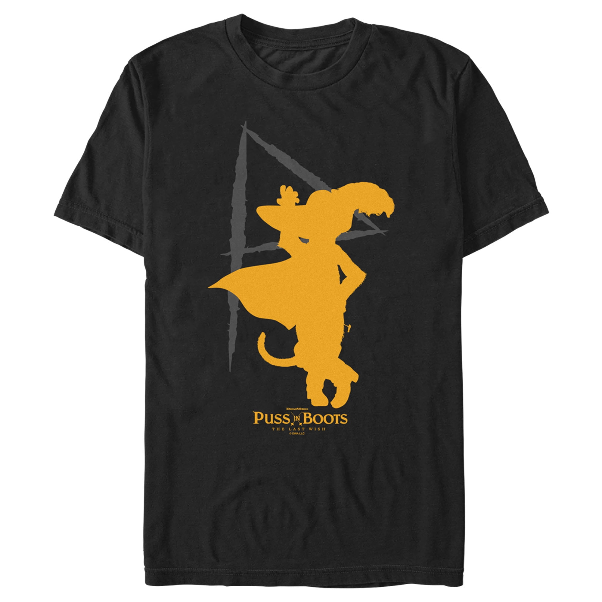 Puss in boots t shirt hotsell