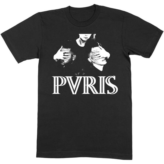 Men's Pvris Hands Slim Fit T-shirt Small Black