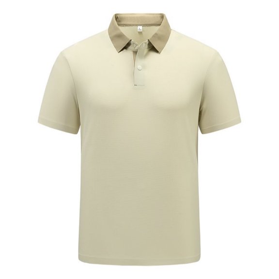 Men’s Quarter Zip Golf Polo Shirt Seamless Cooling 4-Way Stretch Moisture Wicking Tennis Collared Polo Shirts