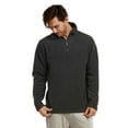 thumbnail image 1 of Men's Quarter Zip Polar Fleece Pullover Sweatshirt, Charcoal Gray 2XL, 1 Count, 1 Pack, 1 of 7