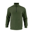 thumbnail image 1 of Men's Quarter Zip Pullover Printed Sweatshirt Casual Long Sleeve Stand Collar Sweatshirts with Pocket, 1 of 6