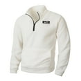 thumbnail image 1 of Men's Quarter Zip Pullover with 2 Pockets Fleece Warm Soft Golf Sweatshirts for Athletic Workout Running &Christmas Tshirts, 1 of 8