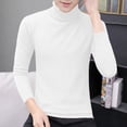 thumbnail image 1 of Men's Quarter Zip Sweater Half Turtleneck Style Knit Casual Winter Long Sleeve, 1 of 9