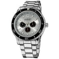 thumbnail image 1 of Men's Quartz Silvertone Multifunction Divers Bracelet Watch, 1 of 5