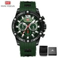 thumbnail image 1 of Men's Quartz Watch Luxury Top Silicone Strap Multifunction Sport Quartz Wrist Watches Waterproof 0349, 1 of 6