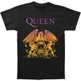 thumbnail image 1 of Men's Queen Crest Gradient Tee Slim Fit T-shirt X-Large Black, 1 of 3