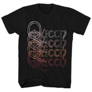Men's Queen Repeat Logo T-shirt XX-Large Black