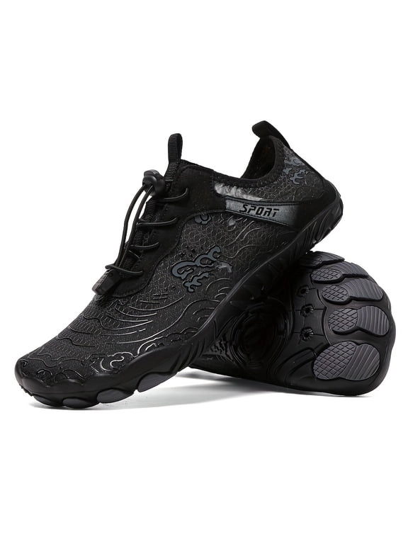Men's Quick- Barefoot Shoes: Lightweight, Adjustable, Perfect for Hiking, Fitness, And Swimming
