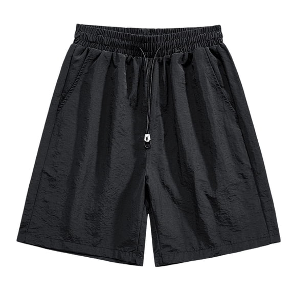 Men's Quick Dry Athletic Shorts 8" Inseam Water Repellent Nylon Short Pants, Lightweight Stretch Woven Outdoor Hiking Fishing Travel Shorts with Pockets