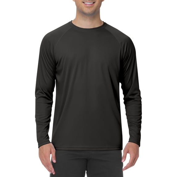 Men's Quick Dry Hiking Shirt for Outdoor Adventure Lightweight Breathable Long Sleeve for Trekking & Camping