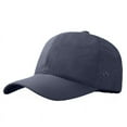 thumbnail image 1 of Men's Quick-Dry Mesh Baseball Cap, Breathable Sports Sun Hat for Running, Hiking, and Outdoor Activities, Lightweight Adjustable Cap for Hot Weather, Sun Protection, and Athletic Performance - Navy, 1 of 4