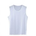 thumbnail image 1 of Men's Quick-Dry Mesh Sleeveless Tank Top - Breathable Muscle Shirt for Gym, Running & Summer, 1 of 5