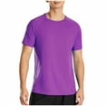 thumbnail image 1 of Men's Quick Dry Performance T-Shirts Short Sleeve Crew Neck Raglan Sleeve Shirts Athletic Workout Running Tops, 1 of 7