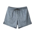 thumbnail image 1 of Men's Quick Dry Running Shorts Drawstring Waist Athletic Basketball Shorts,S,Blue, 1 of 5