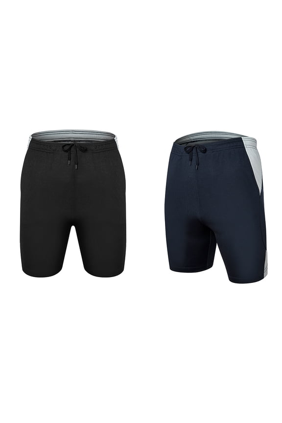 Men's Quick Dry Shorts Summer Gym Sportswear Sports Shorts with Pocket and Adjustable Waist for Running Basketball Training Workout