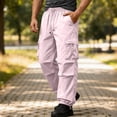 thumbnail image 1 of Men's Quick-Dry Sun Protection Cargo Pants for Outdoor Sports and Work, 1 of 9