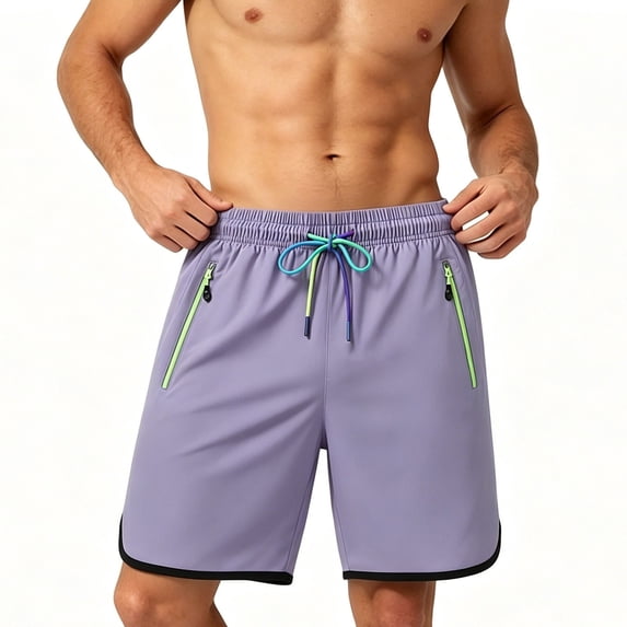 Men's Quick Dry Swim Trunks - Beach Vacation Essentials Board Shorts