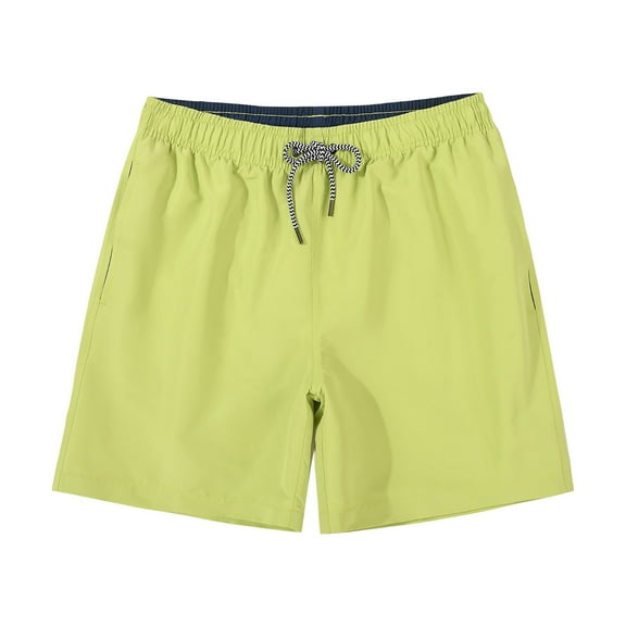 Men's Quick Dry Swim Trunks with Mesh Lining Beach Shorts - Polyester (S-XXL)