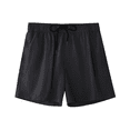 thumbnail image 1 of Men's Quick-Dry Swim Trunks with Mesh Lining, Elastic Waistband, and Drawstring Closure Perfect for Beach & Pool, 1 of 5