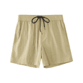 thumbnail image 1 of Men's Quick-Dry Swim Trunks with Mesh Lining, Elastic Waistband, and Drawstring Closure Perfect for Beach & Pool, 1 of 5