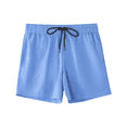 thumbnail image 1 of Men's Quick-Dry Swim Trunks with Mesh Lining, Elastic Waistband, and Drawstring Closure Perfect for Beach & Pool, 1 of 5