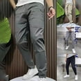 thumbnail image 1 of Men's Quick Dry Tactical Hiking Pants Flex Water Resistant Lightweight Outdoor Fishing Cargo Work Pants Black 36, 1 of 8